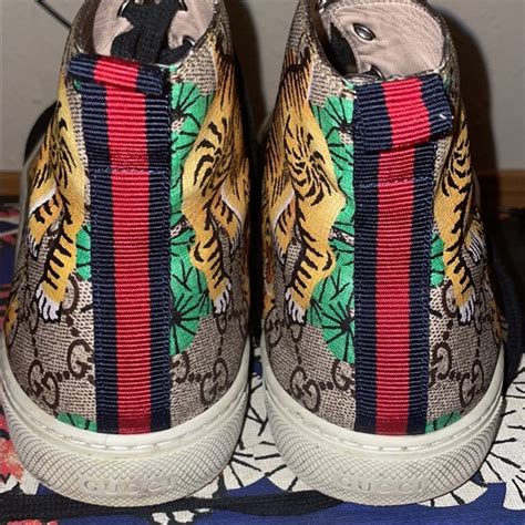 gucci sneaker tiger - Gucci bengal tiger shoes.